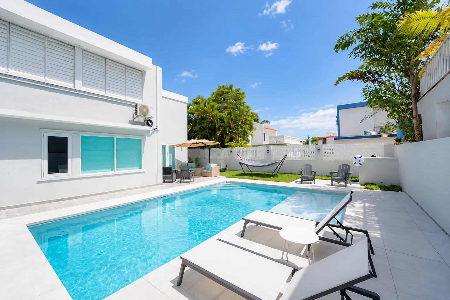 Piscina privada de Coco Paraíso