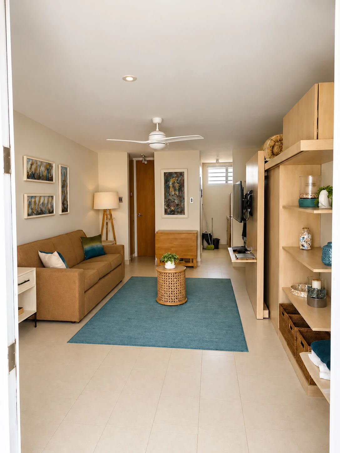 Espacio principal del estudio en Luquillo
